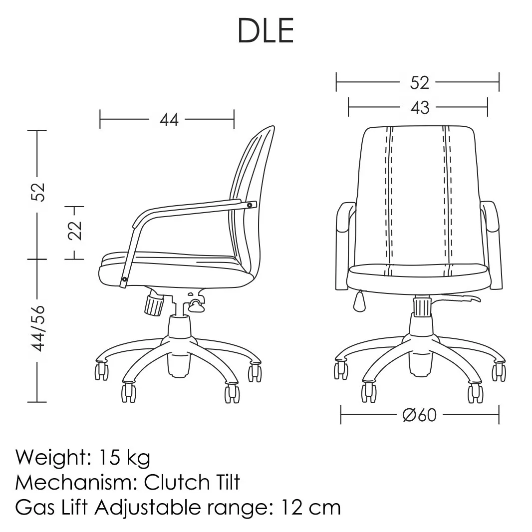 صندلی کارشناسی DLE162 آرتمن